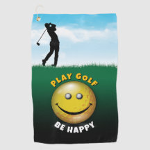 Elegantes Happy Golfer Design