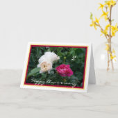 Elegantes Happy Second Wedding Jubiläum mit Rose Karte (Gelbe Blume)