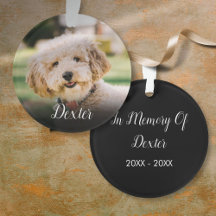 Elegantes Haustier-Foto-Memorial