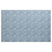 Elegantes hellblau geprägtes Leder floral Stoff (Fat Quarter (45,7 x 55,9 cm))