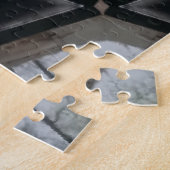 Elegantes hellgraues Cross Puzzle (Seite)
