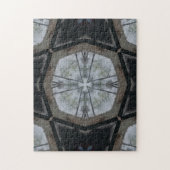 Elegantes hellgraues Cross Puzzle (Vertikal)
