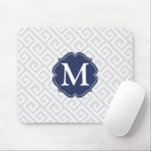 Elegantes hellgraues griechisches mousepad (Mit Mouse)