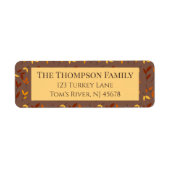 Elegantes Herbstblatt (Vorne)