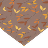 Elegantes Herbstblatt Kurzer Tischläufer (Ecke)