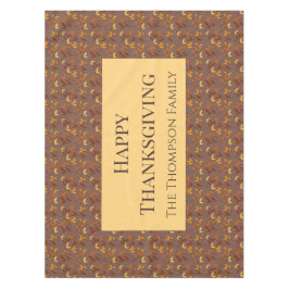 Elegantes Herbstblatt Tischdecke