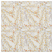Elegantes Herbstblattmuster Stoff (Muster)