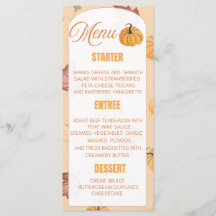 Elegantes Herbstkürbis-Menü – Herbstliches Thanksg