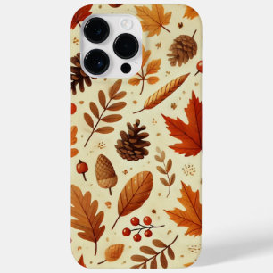Elegantes Herbstmuster Case-Mate iPhone 14 Pro Max Hülle