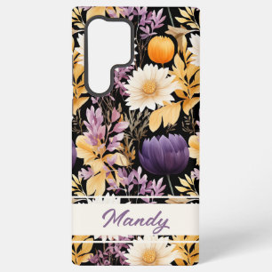 Elegantes Herbstverhalten der Blume Samsung Galaxy Hülle