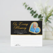 Elegantes Herz-Foto gemeinsam mit einer Gedächtnis (Stehend Vorderseite)