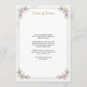 Elegantes Herz Foto Wasserfarben Programm (Rückseite)