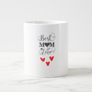 Elegantes Herz- und Schmetterlingsdesign für den M Jumbo-Tasse