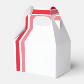 Elegantes Herzform-Design Geschenkschachtel (Rückseite)