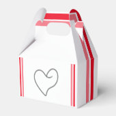 Elegantes Herzform-Design Geschenkschachtel (Vorderseite)