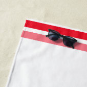 Elegantes Herzform-Design Strandtuch (Beispiel)