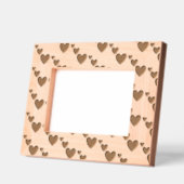 Elegantes Herzmuster in modernem, einfachem Muster Geätzte Rahmen (Links)