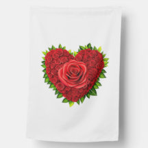 "Elegantes Herzstück der Rote Rose"