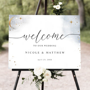 Elegantes Himmelsbriefing Poster