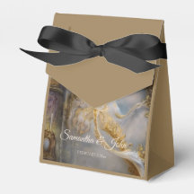 Elegantes Himmlisches Gold-Tor, Goldtext