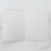 Elegantes Himmlisches Gold-Tor, Goldtext Karte (Innenseite)