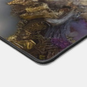 Elegantes Himmlisches Gold-Tor, Goldtext Schreibtischunterlage (Ecke)