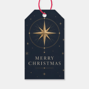 Elegantes himmlisches Weihnachten im Stil von Mitt Geschenkanhänger