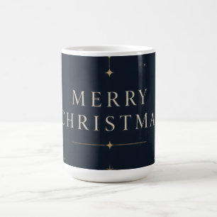 Elegantes himmlisches Weihnachten im Stil von Mitt Kaffeetasse