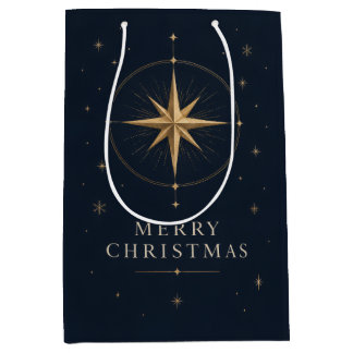 Elegantes himmlisches Weihnachten im Stil von Mitt Mittlere Geschenktüte