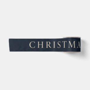 Elegantes himmlisches Weihnachten im Stil von Mitt Satinband