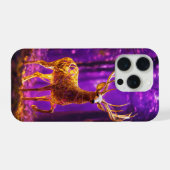 "Elegantes Hirschdesign iPhone Hülle (Rückseite (Horizontal))