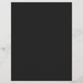 Elegantes Hochzeitmenü Drei-Stufen-Knochen Schwarz (Rückseite)