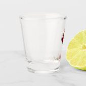 Elegantes Hochzeits-Weinglas-Splash-Shotglas Schnapsglas (Links)