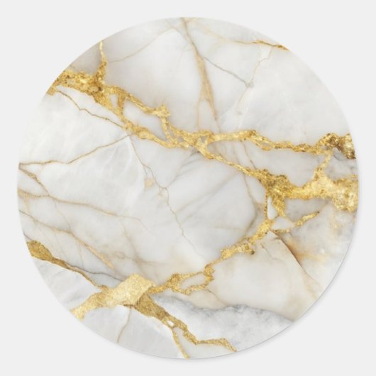 Elegantes Hochzeitseinladung-Siegel Runder Aufkleber (Vorderseite)