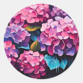 Elegantes Hochzeitseinladung-Siegel Runder Aufkleber