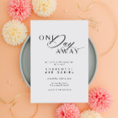 Elegantes Hochzeitsfest - Probe - Abendessen eines Einladung