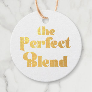 Elegantes Hochzeitsfoto "The Perfect Blend" Geschenkanhänger