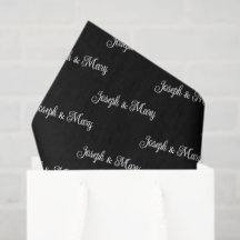 Elegantes Hochzeitsgeschenk mit anpassbaren Namen