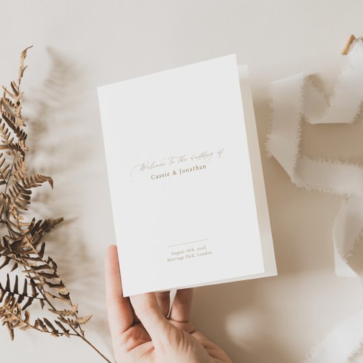 Elegantes Hochzeitskalender