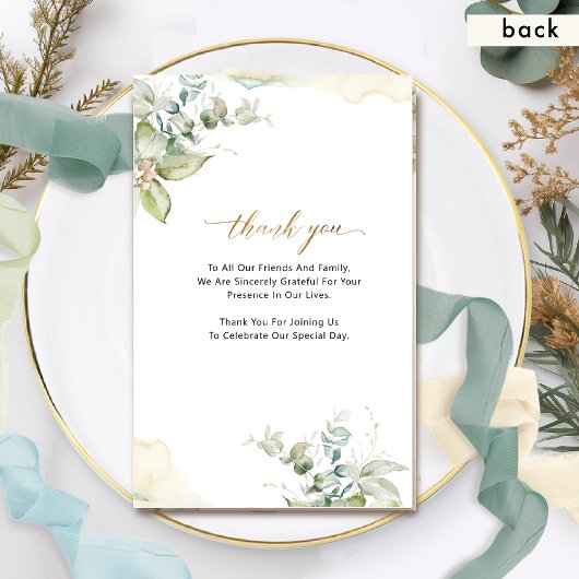 Elegantes Hochzeitsprogramm für Wasserfarben