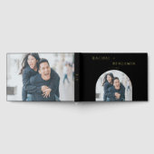 Elegantes Hochzeitssemble Foto Gästebuch (Voll)