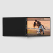 Elegantes Hochzeitsstil-Foto Gästebuch (Voll)