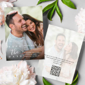 Elegantes Hochzeitsstil Save the Date
