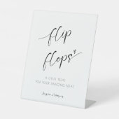 Elegantes Hochzeitstil Drehend Flop Dancing Feet Sockelschild (Vorderseite)