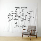 Elegantes Hochzeitungs-Hintergrundbanner - Liebe, Wandteppich (Beispiel (Horizontal))