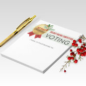 Elegantes Holiday Contest Voting Notepad Pack von  Notizblock