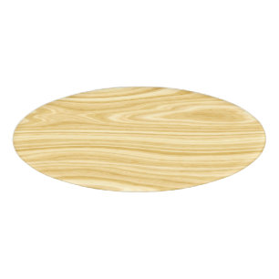 Elegantes Holz 3 Namenschild