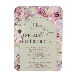 Elegantes Honey Floral Arch Summer Brautparty Magnet