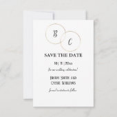 Elegantes Honeycomb-Foto Hochzeit speichern Sie da (Rückseite)