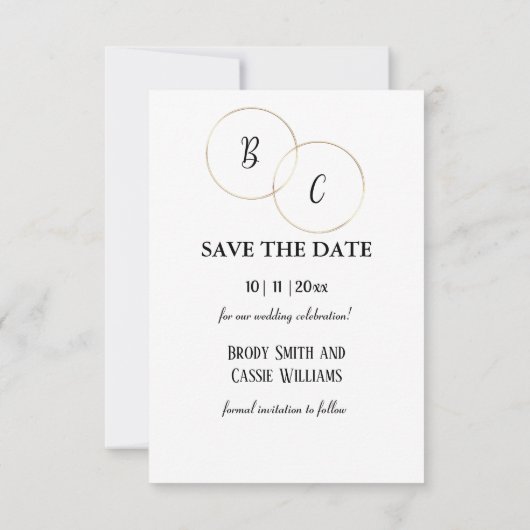 Elegantes Honeycomb-Foto Hochzeit speichern Sie da (Rückseite)